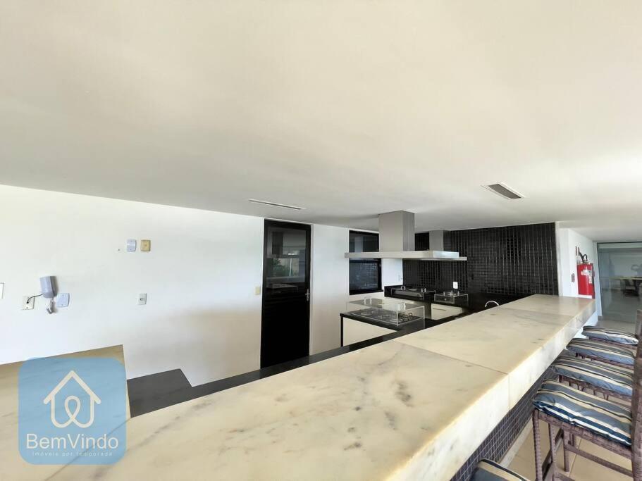 Apartamento Completo Com Vista Mar E Pe Na Areia Salvador Exterior photo