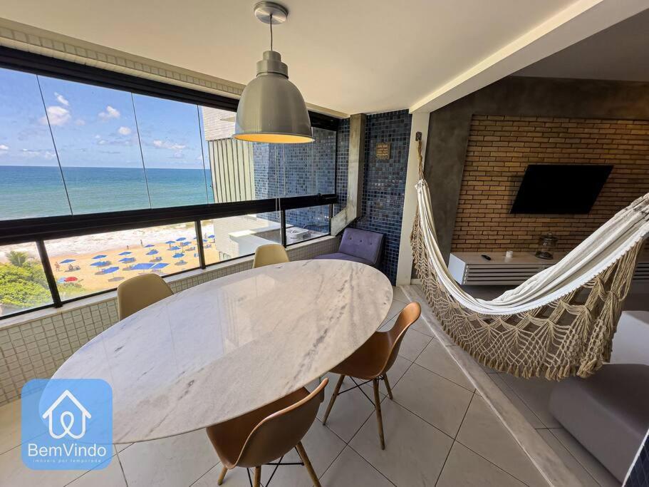 Apartamento Completo Com Vista Mar E Pe Na Areia Salvador Exterior photo